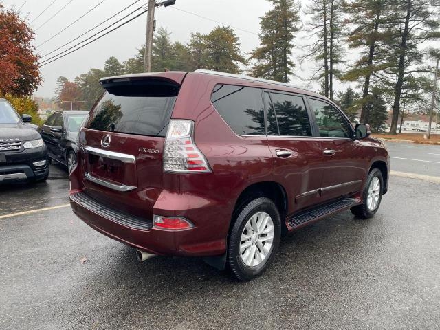 JTJBM7FXXF5114235 - 2015 LEXUS GX 460 BURGUNDY photo 3