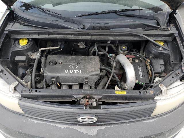 JTLKT324454012447 - 2005 TOYOTA SCION XB შავი ფოტო 11