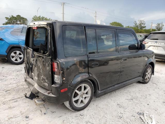 JTLKT324454012447 - 2005 TOYOTA SCION XB შავი ფოტო 3