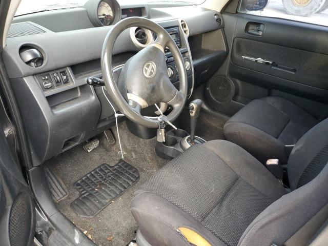 JTLKT324454012447 - 2005 TOYOTA SCION XB შავი ფოტო 7