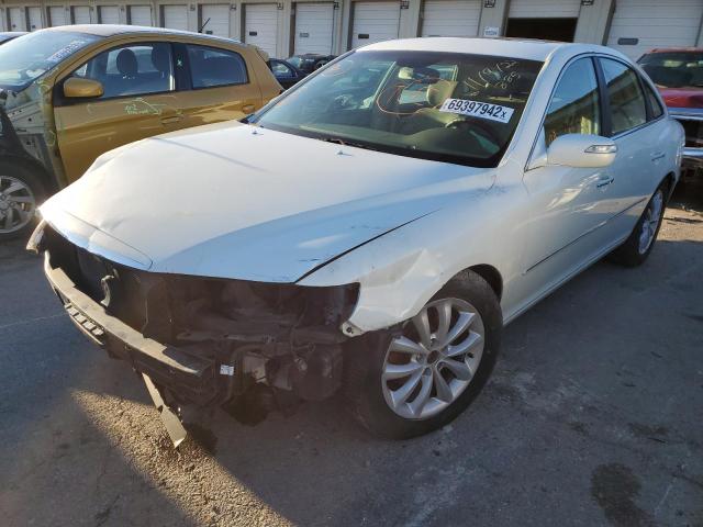 KMHFC46F17A171926 - 2007 HYUNDAI AZERA SE WHITE photo 1