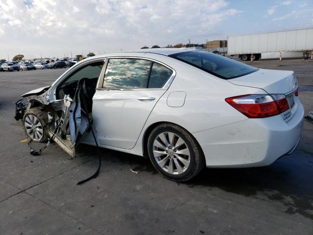 1HGCR2F8XEA101173 - 2014 HONDA ACCORD EXL WHITE photo 2