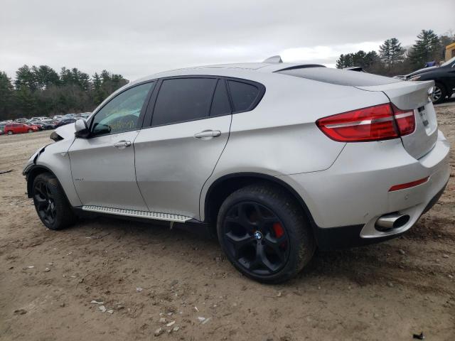 5UXFG2C55E0H10514 - 2014 BMW X6 XDRIVE3 SILVER photo 2