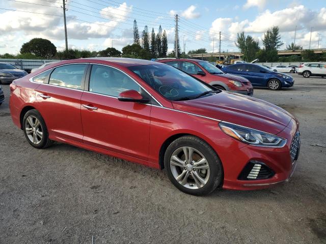 5NPE34AF5KH774953 - 2019 HYUNDAI SONATA LIM RED photo 4