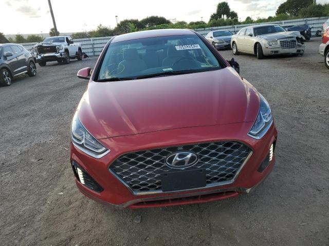 5NPE34AF5KH774953 - 2019 HYUNDAI SONATA LIM RED photo 5