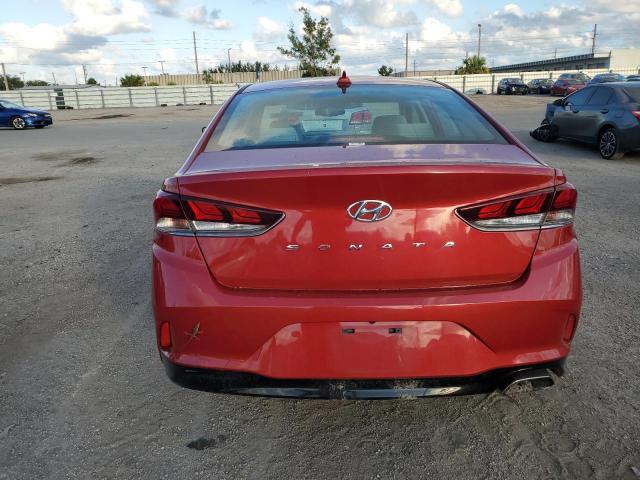 5NPE34AF5KH774953 - 2019 HYUNDAI SONATA LIM RED photo 6