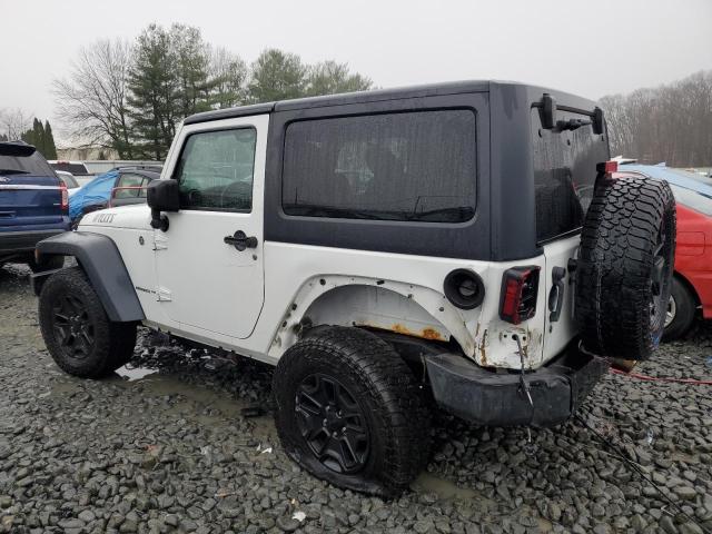 1C4AJWAG6FL528942 - 2015 JEEP WRANGLER S WHITE photo 2