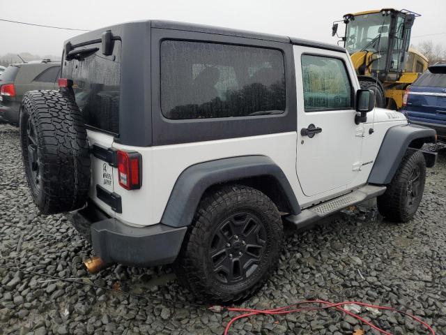 1C4AJWAG6FL528942 - 2015 JEEP WRANGLER S WHITE photo 3