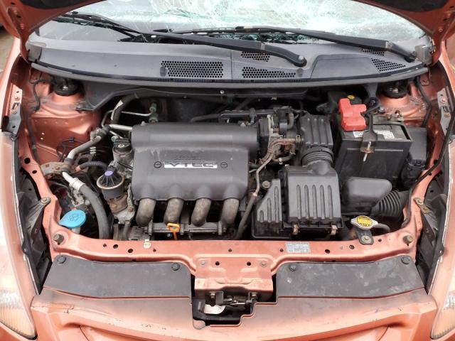 JHMGD386X7S038183 - 2007 HONDA FIT S Narıncı foto 11