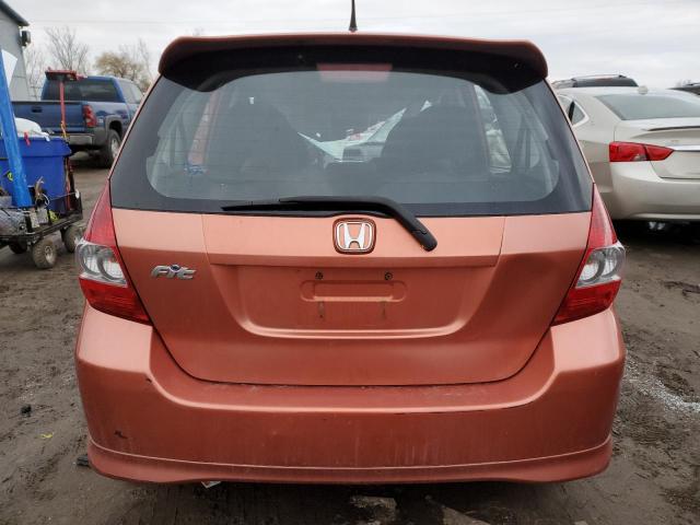 JHMGD386X7S038183 - 2007 HONDA FIT S Narıncı foto 6
