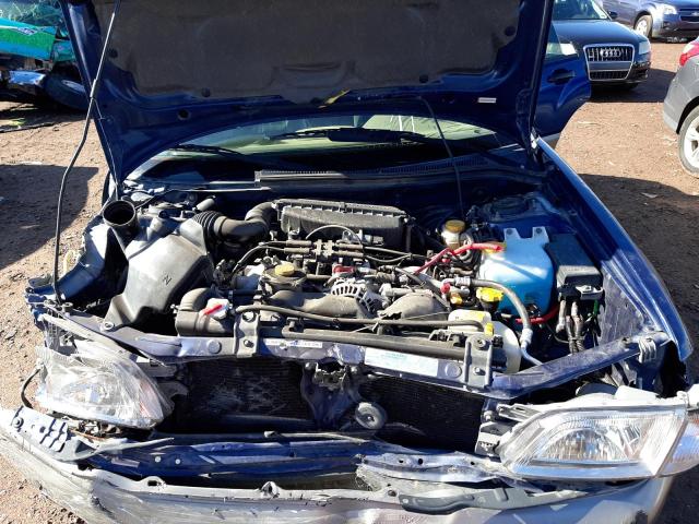 JF1SF65522H713782 - 2002 SUBARU FORESTER S BLUE photo 12