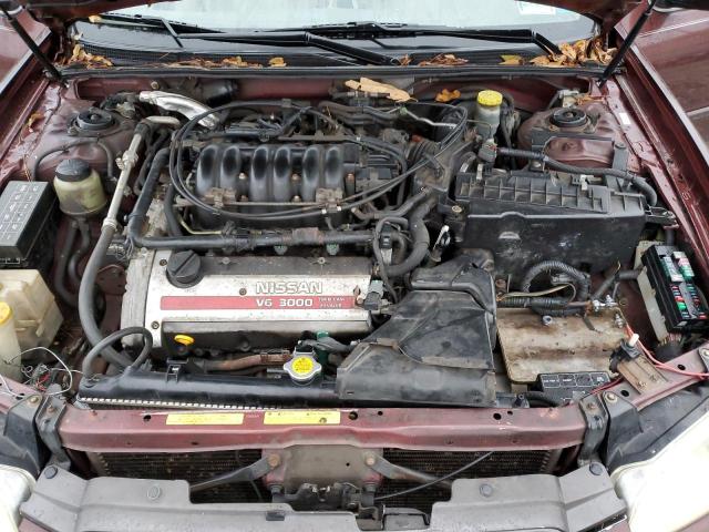 JN1CA31D8YT523213 - 2000 NISSAN MAXIMA GLE MAROON photo 11