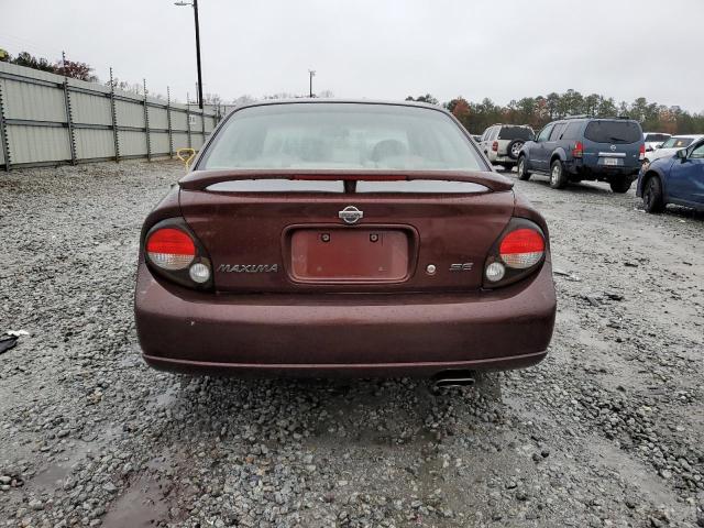 JN1CA31D8YT523213 - 2000 NISSAN MAXIMA GLE MAROON photo 6