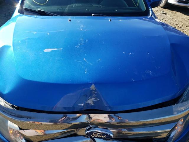 3FAHP0KC2BR152523 - 2011 FORD FUSION SPO BLUE photo 11