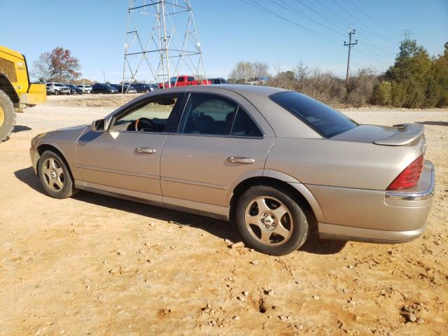 1LNHM86S8YY872577 - 2000 LINCOLN LS TAN photo 2