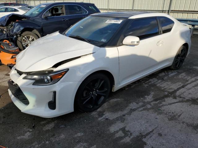 JTKJF5C73E3084130 - 2014 TOYOTA SCION TC WHITE photo 1