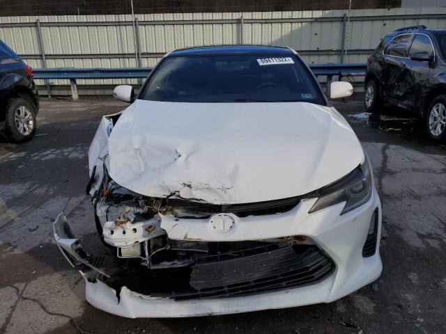 JTKJF5C73E3084130 - 2014 TOYOTA SCION TC WHITE photo 5