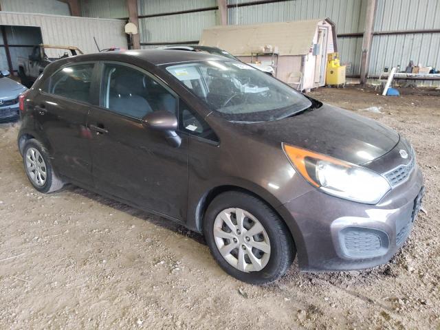 KNADN5A31C6012407 - 2012 KIA RIO EX BROWN photo 4