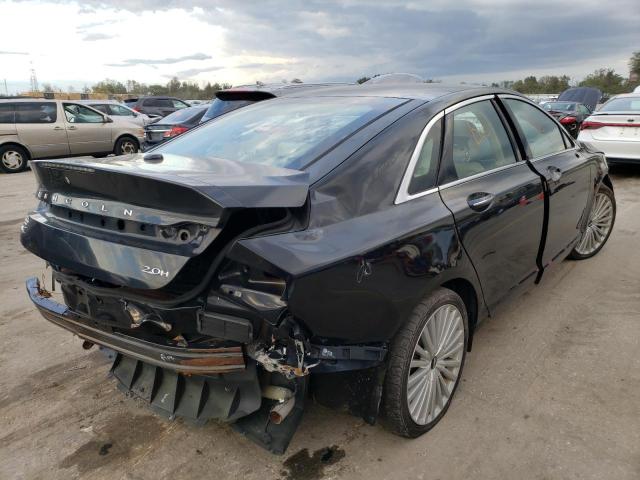 3LN6L5E9XHR602563 - 2017 LINCOLN MKZ RESERV შავი ფოტო 3