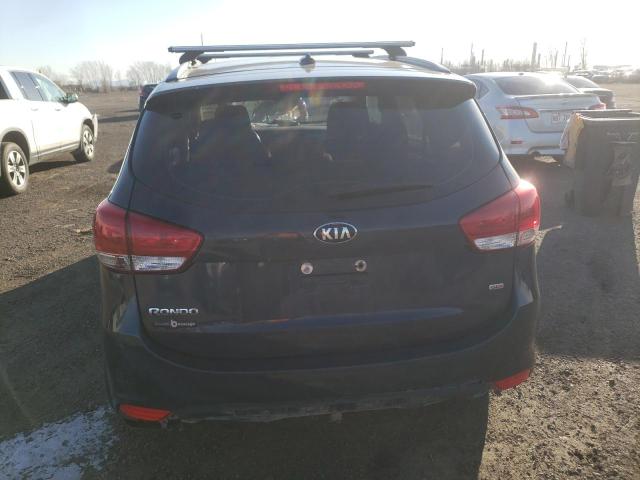 KNAHT8A33F7084359 - 2015 KIA RONDO BLUE photo 6