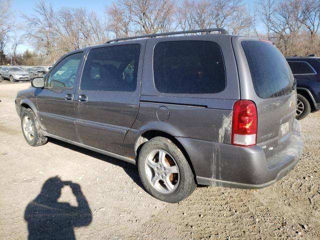 1GNDV33W07D167800 - 2007 CHEVROLET UPLANDER L GRAY photo 2