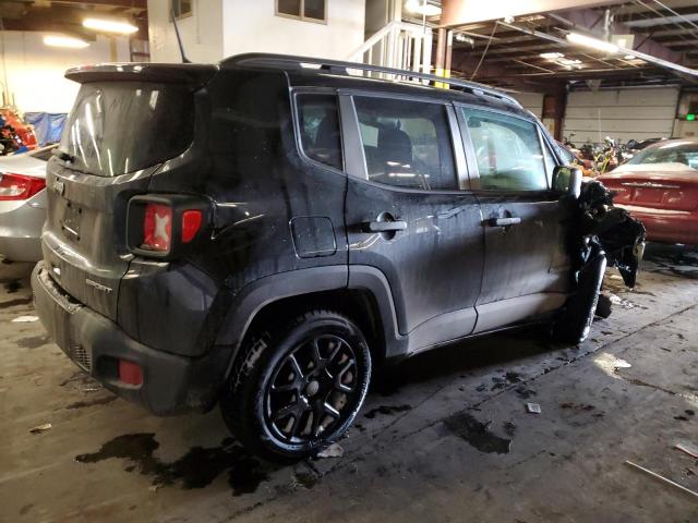 ZACNJBAB2KPK07305 - 2019 JEEP RENEGADE S BLACK photo 3