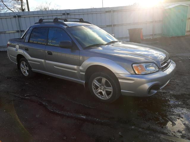 4S4BT62C857103252 - 2005 SUBARU BAJA SPORT GRAY photo 4