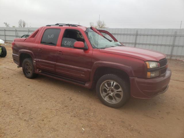 3GNEK12T44G279488 - 2004 CHEVROLET AVALANCHE RED photo 4