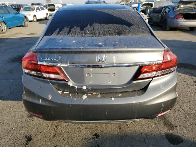 19XFB2F9XDE220944 - 2013 HONDA CIVIC EXL 灰色 照片 6