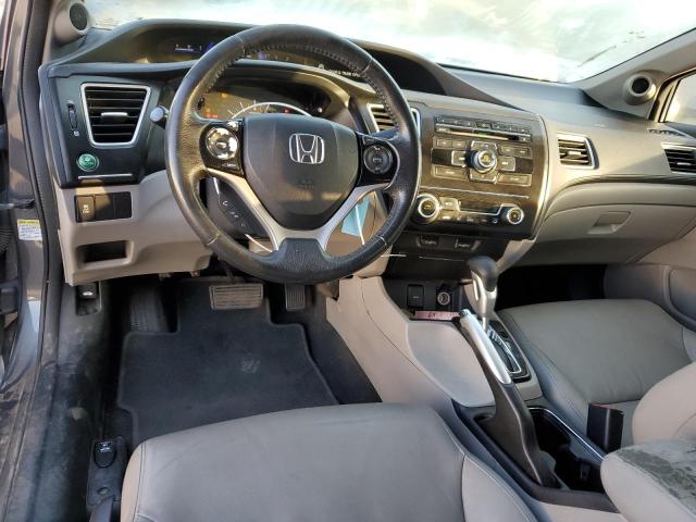 19XFB2F9XDE220944 - 2013 HONDA CIVIC EXL 灰色 照片 8
