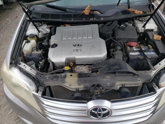 4T1BK3DB6CU456433 - 2012 TOYOTA AVALON BAS SILVER photo 11