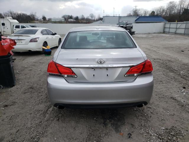 4T1BK3DB6CU456433 - 2012 TOYOTA AVALON BAS SILVER photo 6