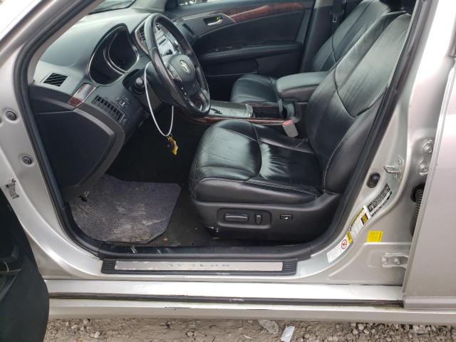 4T1BK3DB6CU456433 - 2012 TOYOTA AVALON BAS SILVER photo 7