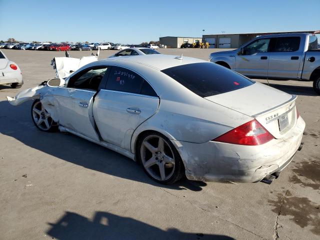 WDDDJ77X77A110497 - 2007 MERCEDES-BENZ CLS 63 AMG WHITE photo 2