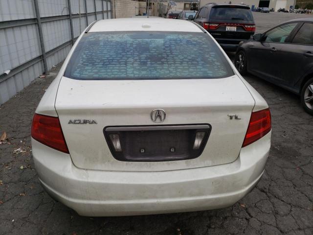 19UUA66236A052253 - 2006 ACURA 3.2TL WHITE photo 6