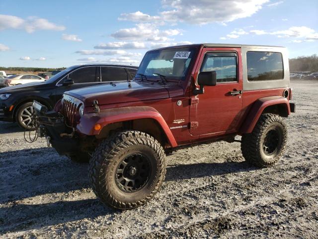 1J4FA54118L644845 - 2008 JEEP WRANGLER S 栗色 照片 1