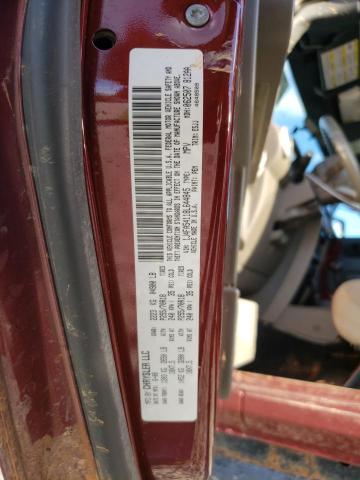 1J4FA54118L644845 - 2008 JEEP WRANGLER S MAROON photo 12