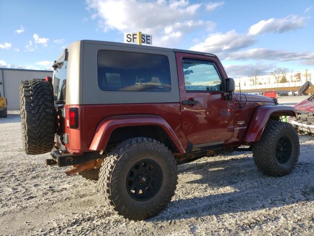 1J4FA54118L644845 - 2008 JEEP WRANGLER S 栗色 照片 3