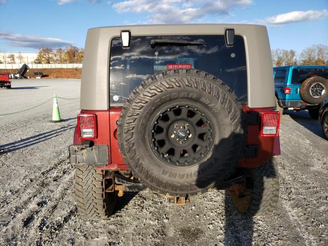 1J4FA54118L644845 - 2008 JEEP WRANGLER S 栗色 照片 6