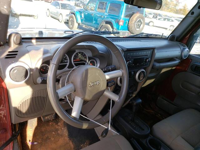 1J4FA54118L644845 - 2008 JEEP WRANGLER S 栗色 照片 8