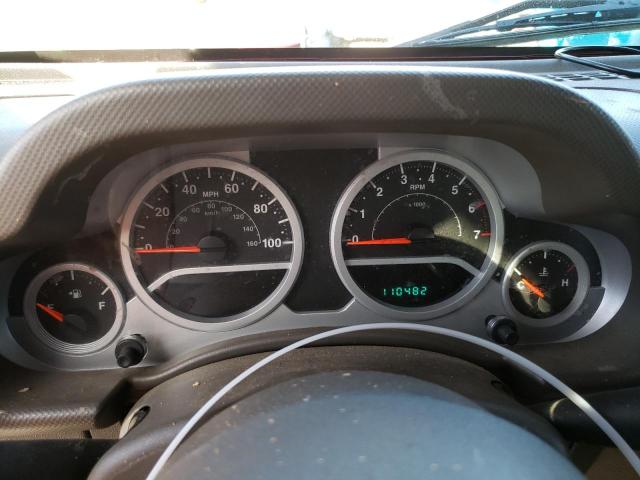 1J4FA54118L644845 - 2008 JEEP WRANGLER S 栗色 照片 9