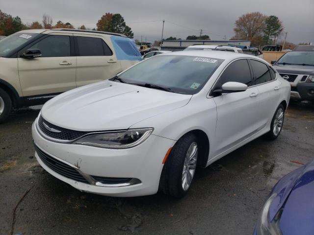 1C3CCCAB4FN546189 - 2015 CHRYSLER 200 LIMITE WHITE photo 2