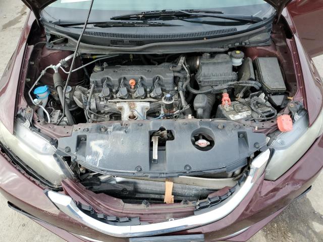 19XFB2F98FE220198 - 2015 HONDA CIVIC EXL 勃艮第红 照片 11