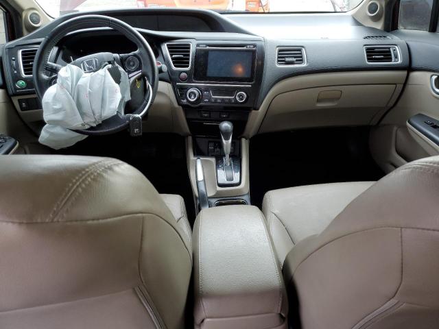 19XFB2F98FE220198 - 2015 HONDA CIVIC EXL 勃艮第红 照片 8