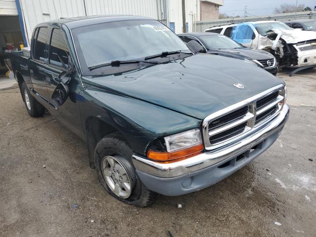 1B7HG48N92S717719 - 2002 DODGE DAKOTA QUA GREEN photo 4