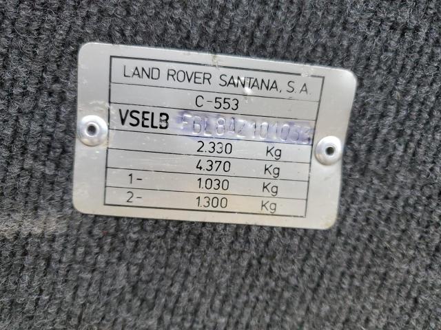 VSELBFBL8AZ101033 - 1988 LAND ROVER DEFENDER BLUE photo 13