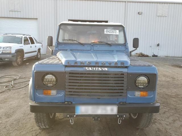 VSELBFBL8AZ101033 - 1988 LAND ROVER DEFENDER BLUE photo 5