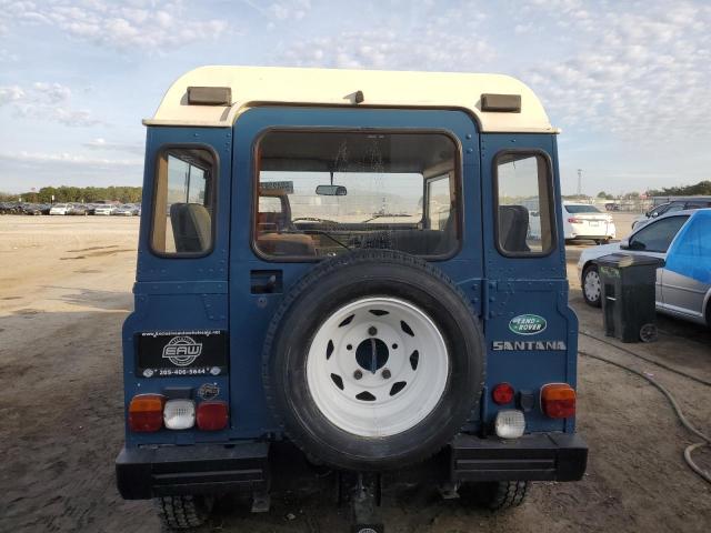 VSELBFBL8AZ101033 - 1988 LAND ROVER DEFENDER BLUE photo 6