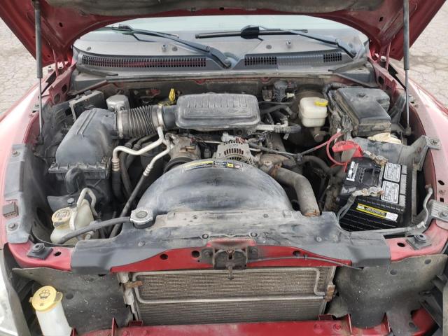 1D7HW28K77S104119 - 2007 DODGE DAKOTA QUA RED photo 11