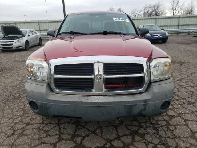 1D7HW28K77S104119 - 2007 DODGE DAKOTA QUA RED photo 5